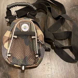 Universal Studios Mini Day Pack Camo Green Brown Grey